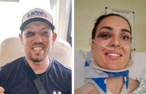 Isle of Man TT racer jokes with Peter Hickman over similar injuries